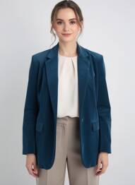 Blazer poches bleu CREAM femme