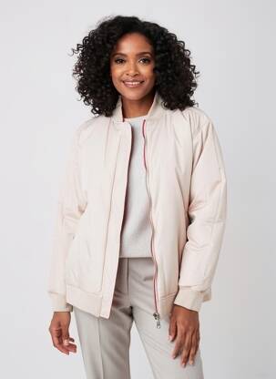 Doudoune poches sans capuche beige MARC AUREL femme