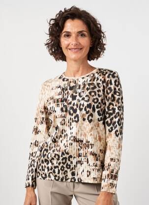 T-shirt manches longues manches longues beige OLSEN femme