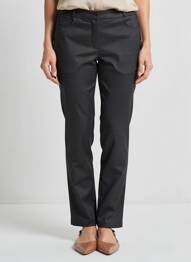 Pantalon slim taille élastique taille normale noir GUY DUBOUIS femme