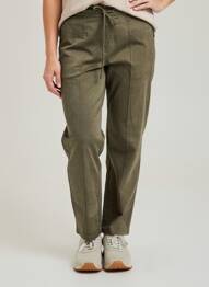 Pantalon chino taille normale taille normale vert OLSEN femme