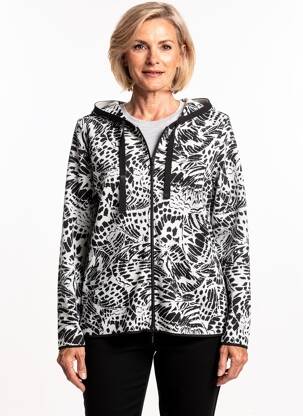 Veste casual coupe droite noir OLSEN femme