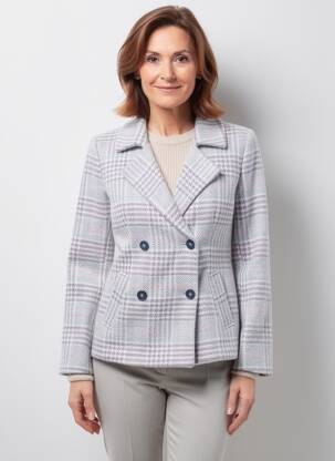 Blazer coupe cintrée blanc OLSEN femme