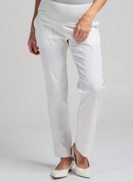 Pantalon maternité slim blanc BALLOON femme