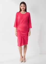 Robe maternité stretch rose BALLOON femme