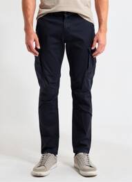 Pantalon cargo slim taille normale bleu G.9 homme