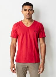 T-shirt coupe cintrée manches courtes rouge JOTT (JUST OVER THE TOP) homme