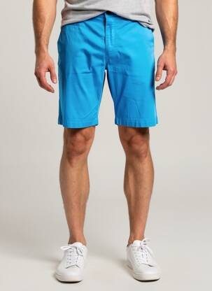 Bermuda taille à pinces taille normale bleu PIERRE CARDIN homme