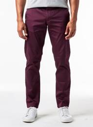 Pantalon chino stretch taille normale violet TEDDY SMITH homme