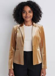 Blazer coupe cintrée marron MOLLY BRACKEN femme