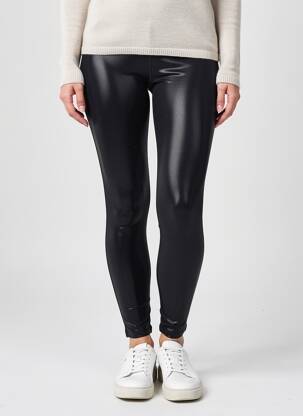 Legging stretch taille normale noir HBT femme