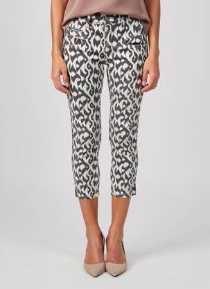 Pantalon 7/8 stretch taille normale noir FREEMAN T.PORTER femme