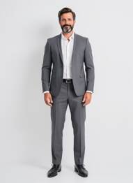 Costume de ville poches gris IZAC homme