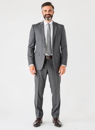 Costume de ville poches gris DIGEL homme