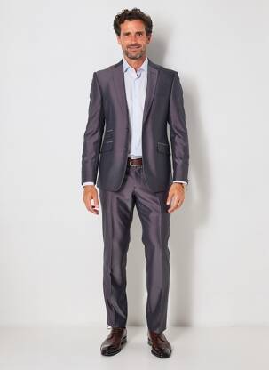 Costume de ville manches longues gris MOVE BY DIGEL homme