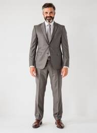 Costume de ville poches gris IZAC homme