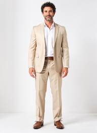 Costume de ville finition intérieure doublure satiné beige DIGEL homme