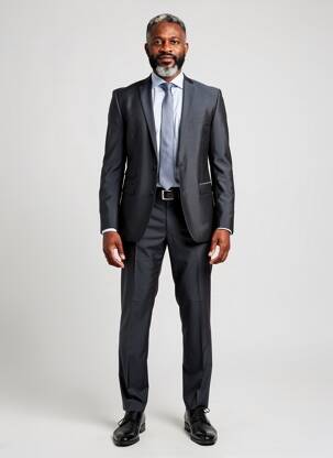 Costume de ville coupe costume bleu THOMAS GOODWIN homme