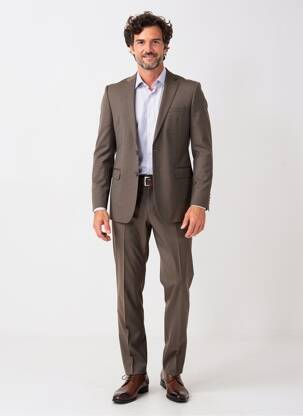 Costume de ville manches longues marron MEXX homme