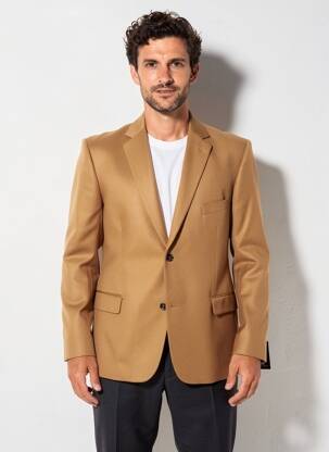 Blazer finition intérieure doublée marron NINO LORETTI homme