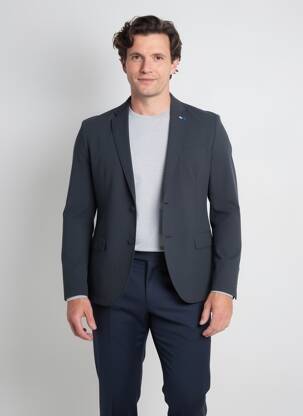 Blazer finition intérieure doublée noir CALAMAR homme