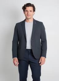 Blazer coupe cintrée noir CALAMAR homme