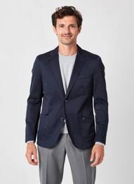 Blazer coupe cintrée bleu CAMEL ACTIVE homme