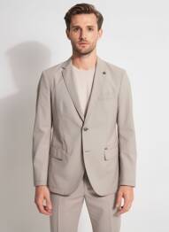 Blazer tissage chiné gris CALAMAR homme