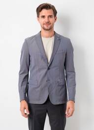 Blazer tissage chiné bleu CALAMAR homme