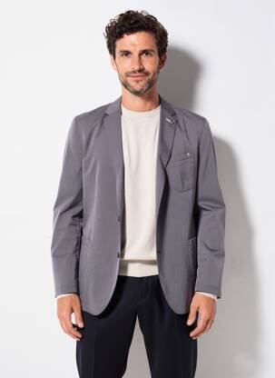 Blazer coupe cintrée gris CALAMAR homme