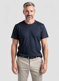 T-shirt coupe cintrée manches courtes noir EMINENCE homme