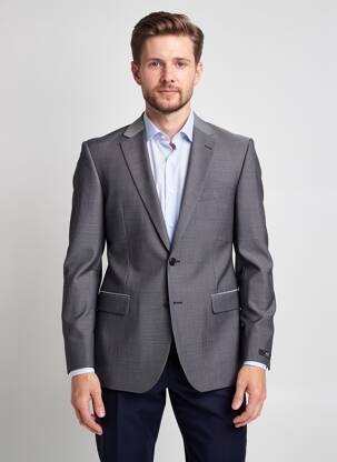 Blazer tissage chiné gris DIGEL homme