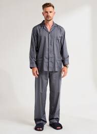 Pyjama coupe droite bleu EMINENCE homme