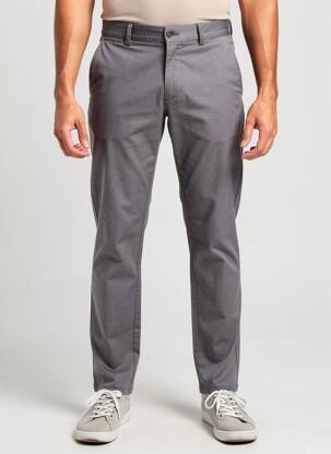 Pantalon chino poches taille normale bleu CAMBRIDGE homme