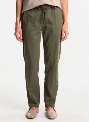 Pantalon chino taille normale taille normale vert JULIE GUERLANDE femme