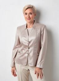 Blazer poches marron ANNE KELLY femme