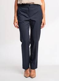Pantalon slim taille normale taille normale bleu DIANE LAURY femme