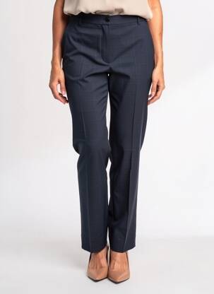 Pantalon slim taille normale taille normale bleu DIANE LAURY femme