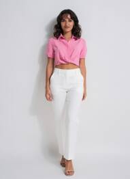 Top manches courtes manches courtes rose VICOLO femme