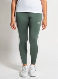 Legging tissage jersey taille normale vert AZIAR femme