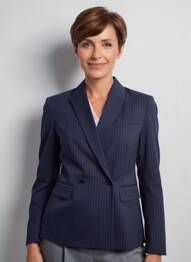 Blazer poches bleu JULIE GUERLANDE femme