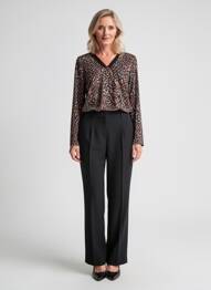 T-shirt manches longues manches longues noir JULIE GUERLANDE femme