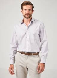 Chemise manches longues poches blanc CAMBRIDGE homme