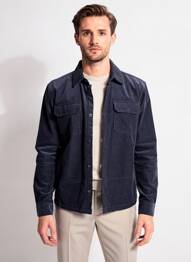 Veste casual finition intérieure doublée bleu CAMBRIDGE homme