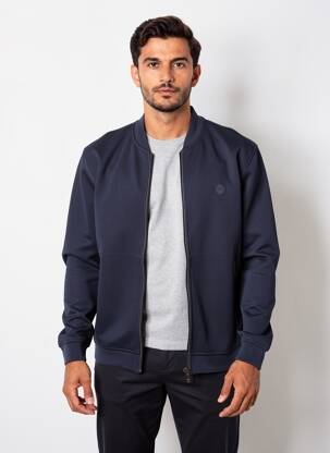Veste casual resserrée sur le bas bleu CAMBRIDGE homme