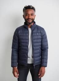 Doudoune manches longues sans capuche bleu CAMBRIDGE homme