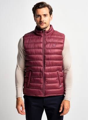 Doudoune finition intérieure doublée sans capuche violet CAMBRIDGE homme