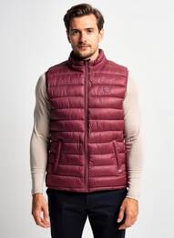Doudoune finition intérieure doublée sans capuche violet CAMBRIDGE homme