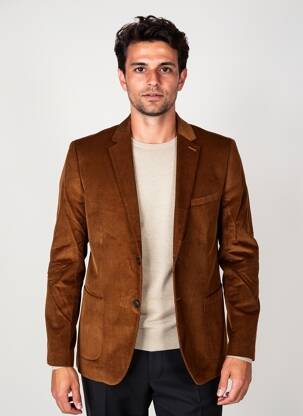 Blazer manches longues marron CAMBRIDGE homme