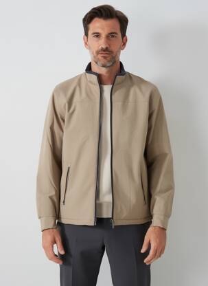 Blouson manches longues beige CAMBRIDGE homme